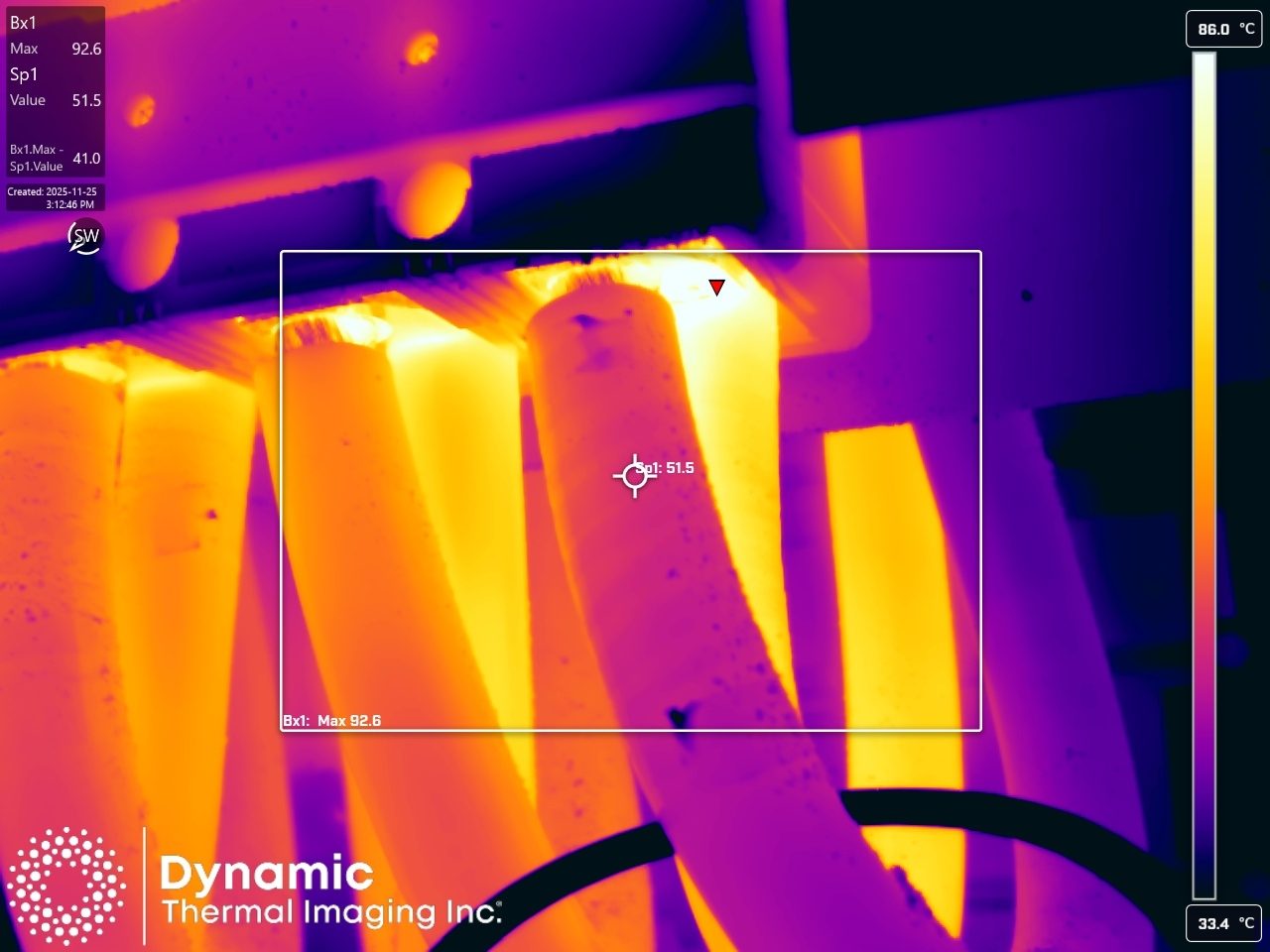 When the cold spot is the problem in electrical systems