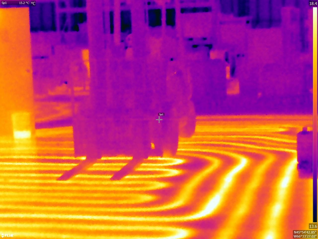 In Floot Heat Infrared