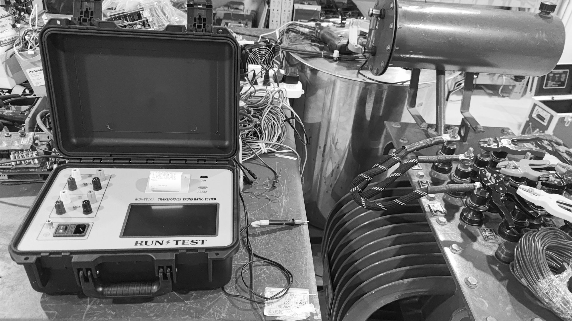 Transformer testing TTR