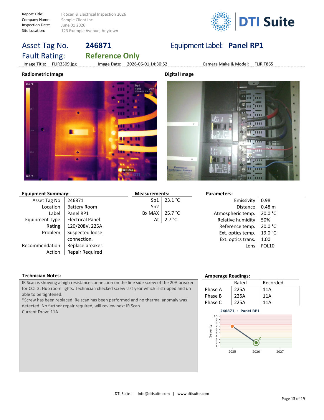 Sample page 13: Findings 8