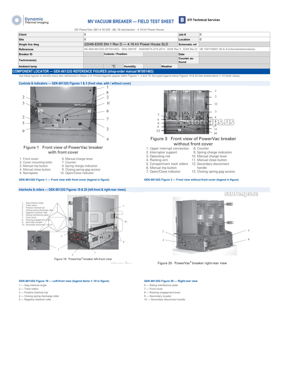 Sample page 5: Breaker test sheet 2/9